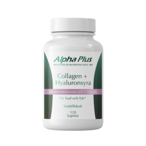 Collagen + Hyaluronsyra 120 kapslar Alpha Plus