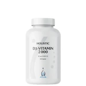 D3-Vitamin 2000 by Holistic 90 Capsules - 360 kapslar