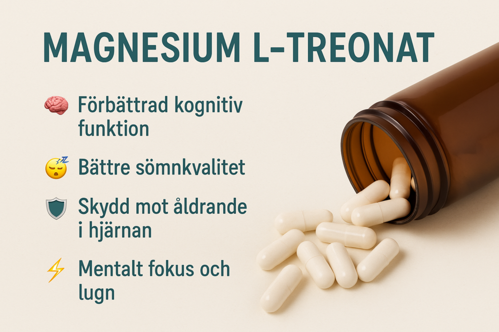 Magnesium L-treonat – en smartare form av magnesium för hjärnan