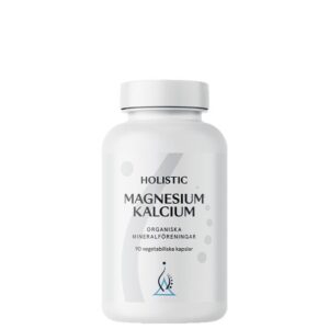 Magnesium Kalcium 90 kapslar Holistic