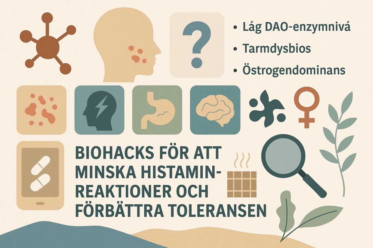 Histaminintolerans - vad det är och hur du biohackar dig till bättre tolerans