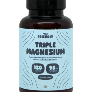 Triple Magnesium 120 kapslar The Friendly Fat Company