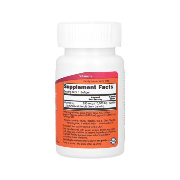 vitamin d3 back