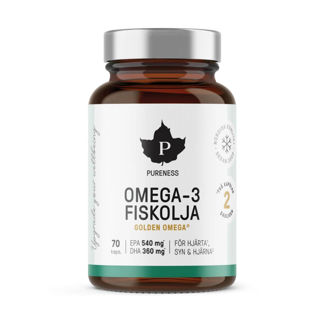 Omega-3 Fish Oil 70 Capsules Pureness
