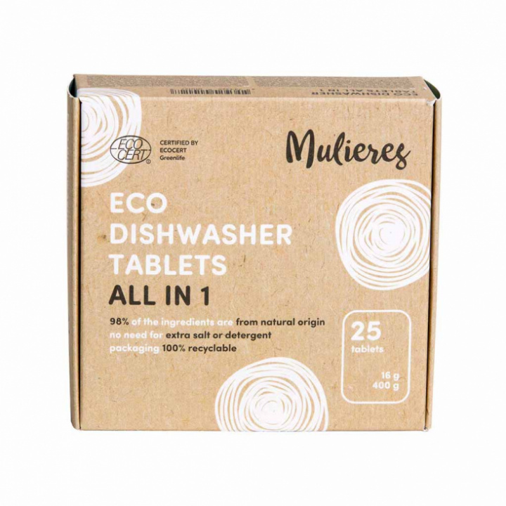 Ekologiska Diskmaskinstabletter Mulieres