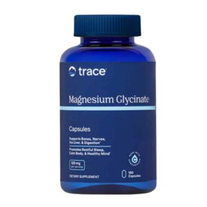 Magnesium Glycinate 120mg 180 kapslar Trace Minerals