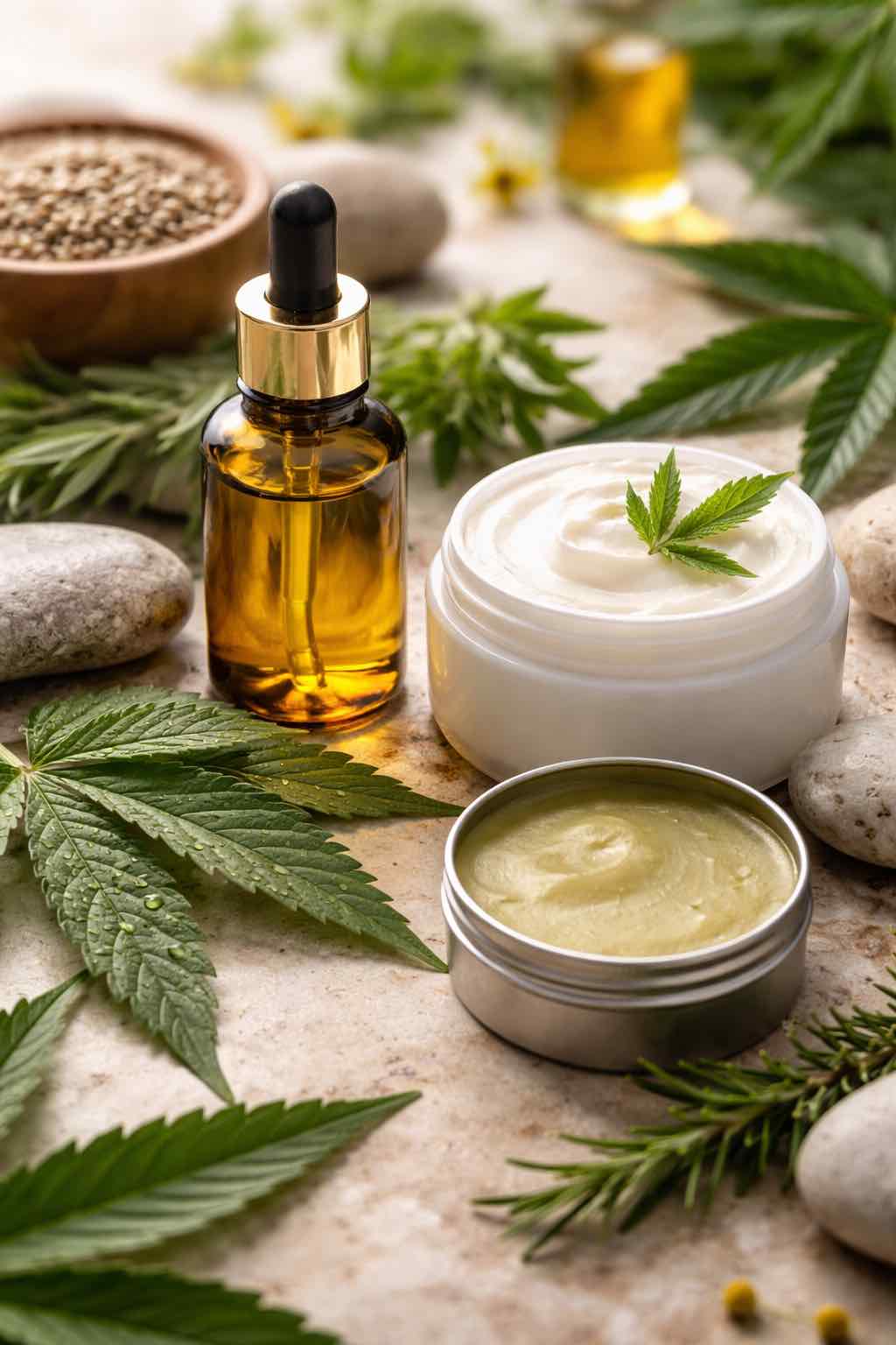 CBD och hudvård – naturligt stöd för huden, muskler och leder