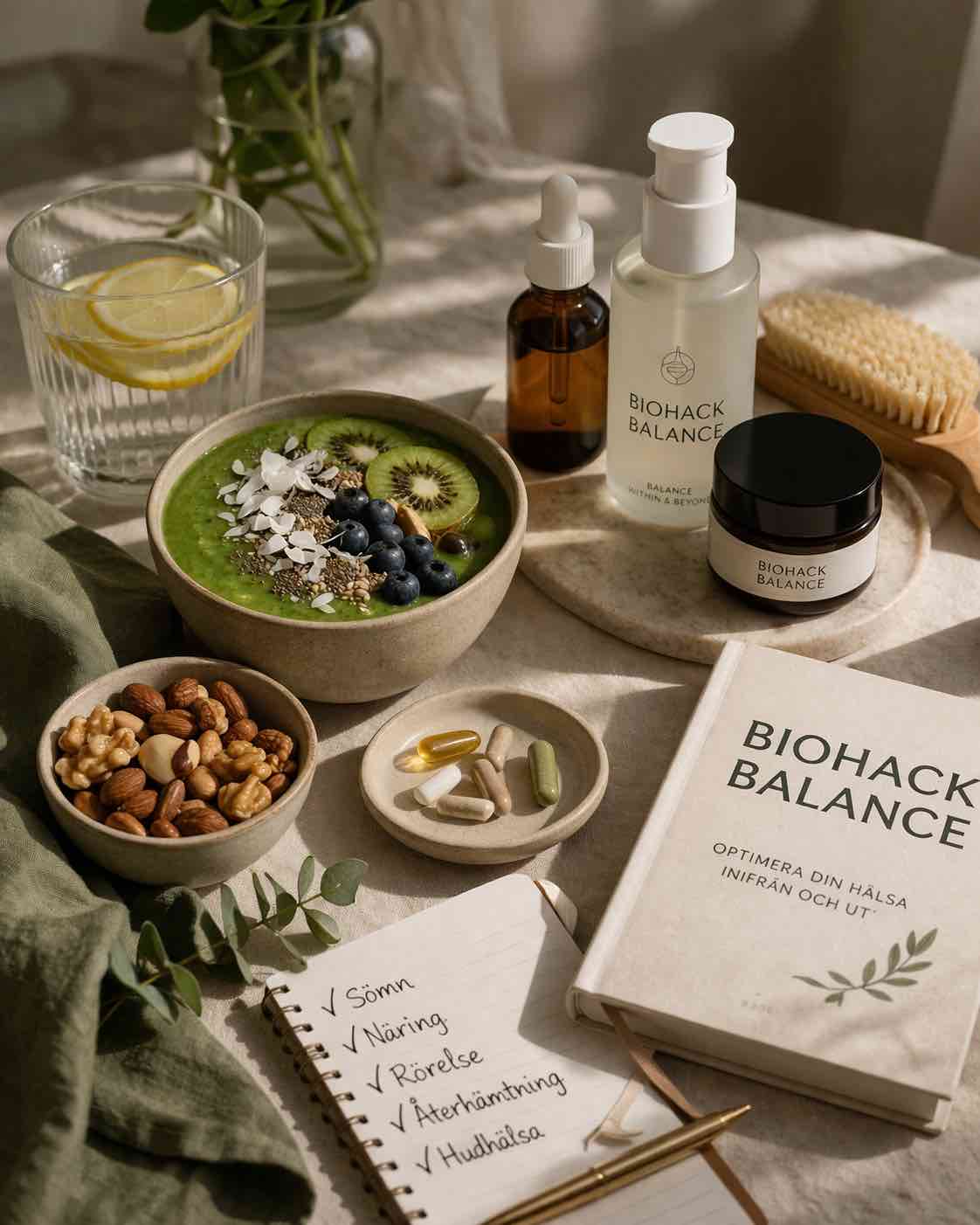 Hudvård börjar inifrån – biohacka din hud på riktigt