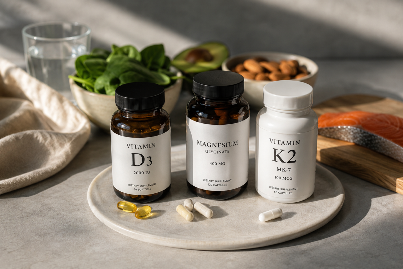 D-vitamin magnesium och K2 därför fungerar de bäst tillsammans