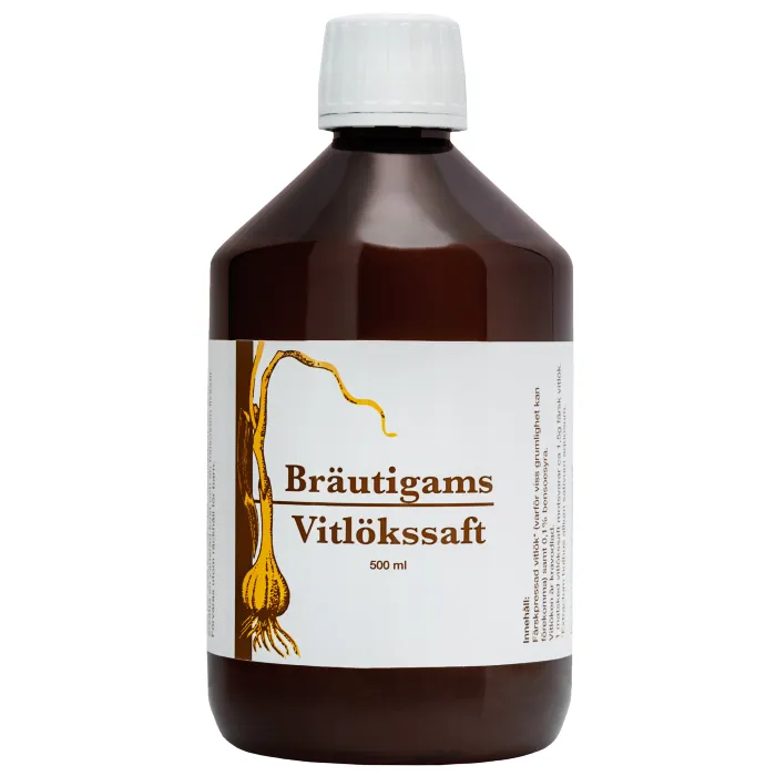 Vitlökssaft 500 ml Bräutigams Scanfarma