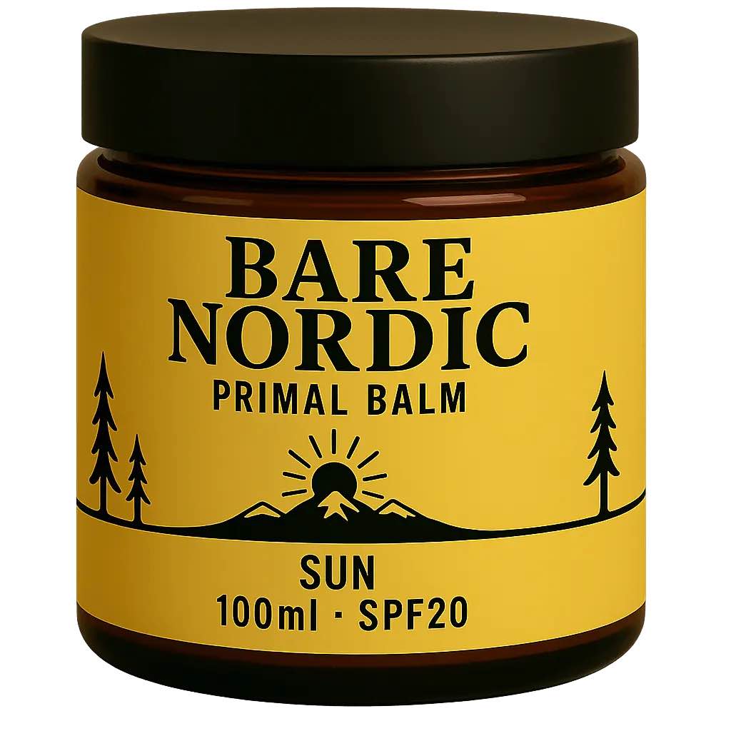 Naturlig solkräm SPF 20 Bare Nordic